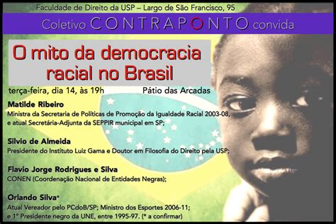 o que seria a denominada democracia racial no brasil explique